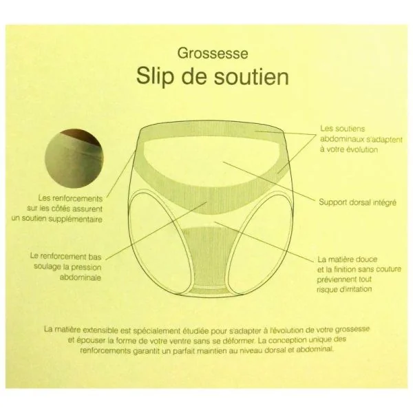 Medela Grossesse Slip de soutien Taille S Beige