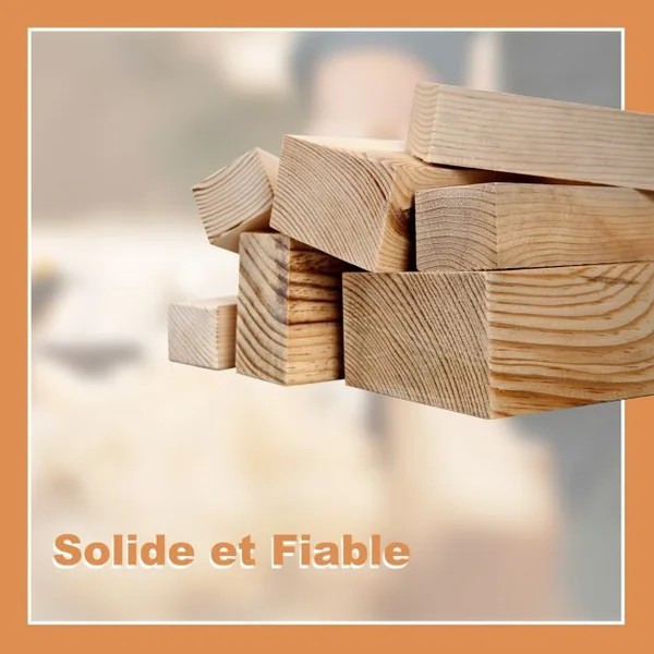 Meuble à Chaussures en Bois d'Acacia Étagère Banc à Chaussures 3 Niveaux Conception à Lattes Entrée Couloir Salon