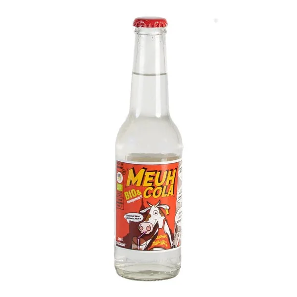 Meuh Cola Bio et Transparent - 27,5cl