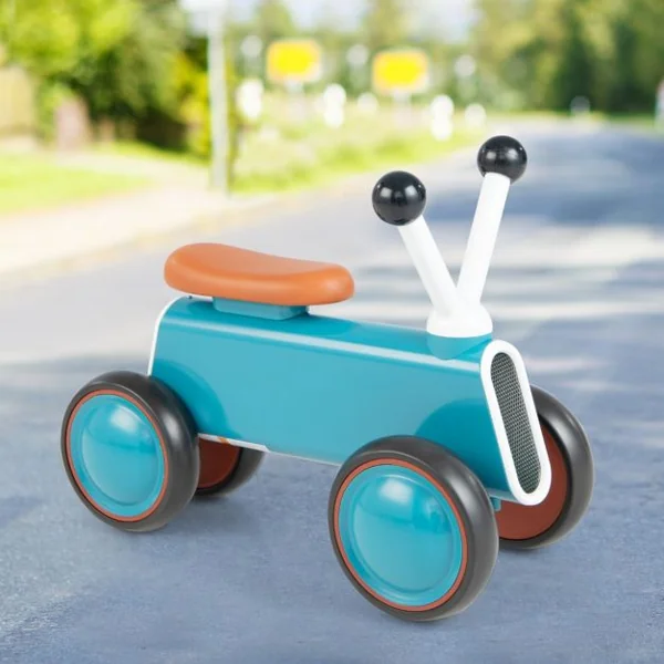 Mini Moto Scooter Vélo d’équilibre Balance pour Bébé 12 à 24 Mois Garçon et Fille Bleu