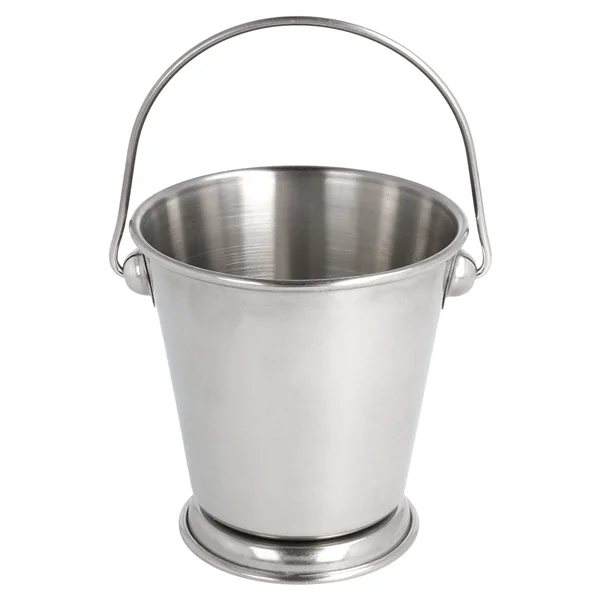 MINI SEAUX "ARTINOX" Ø 7x7 CM ARGENTE INOX (12 UNITÉ) - Garcia de Pou