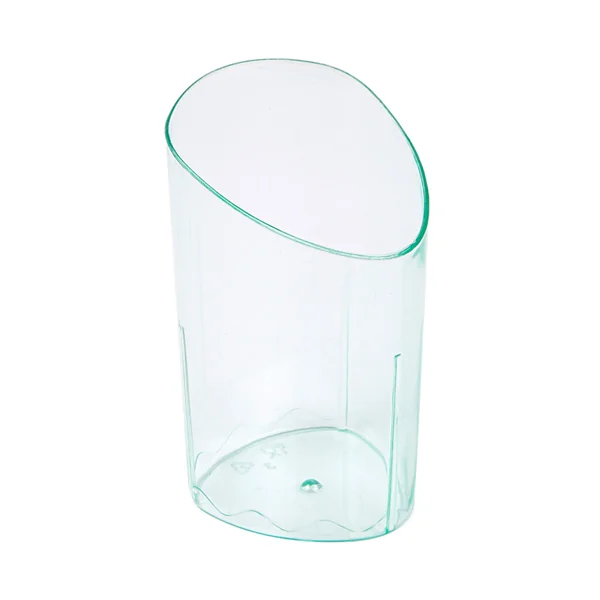 MISES EN BOUCHE RÉUTILISABLES "CYLINDRE" 4,7x4,7x8,1 CM VERT D"EAU PS (600 UNITÉ) - Garcia de Pou