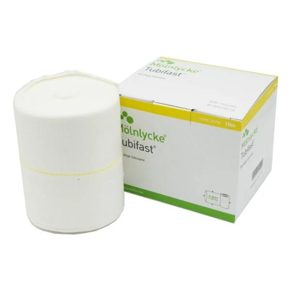 MOLNLYCKE TUBIFAST Ligne Jaune 10m Circonférence 35/64 cm With 2-Way Stretch - Bandage Tubulaire Ela