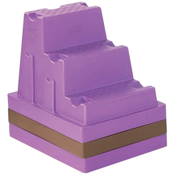 Montoir EasyStep 3 marches mauve LA GEE