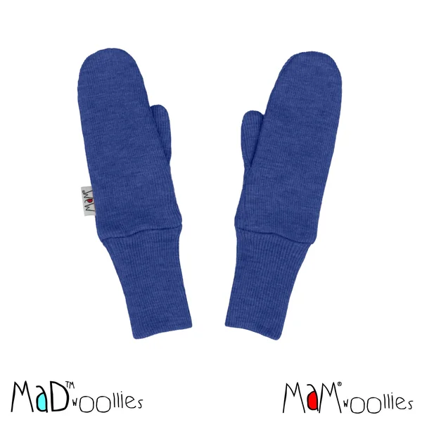 Moufles en laine mérinos adulte et ado - MaM 2025/26