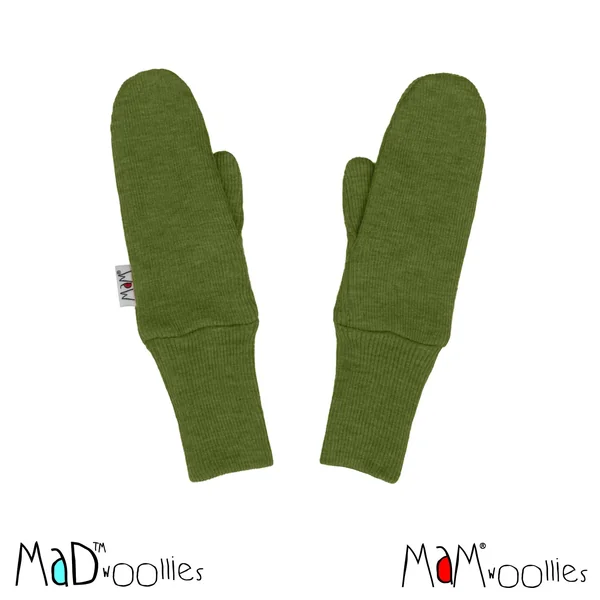 Moufles en laine mérinos adulte et ado - MaM 2025/26