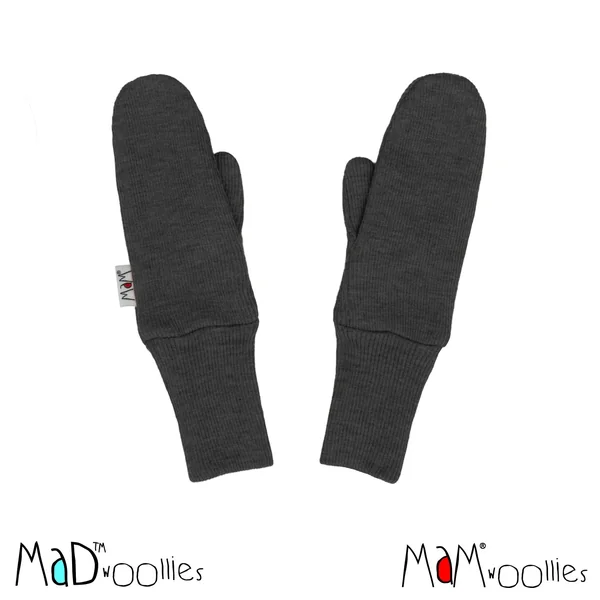 Moufles en laine mérinos adulte et ado - MaM 2025/26