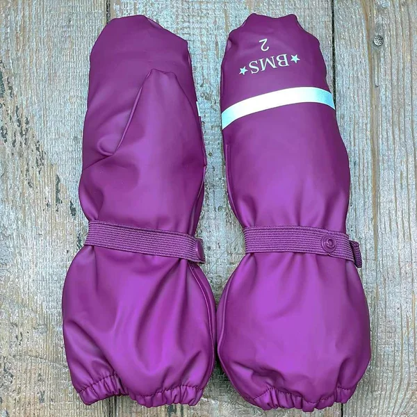 Moufles imperméables chaudes pour enfant et bébé doublées polaire OekoTex