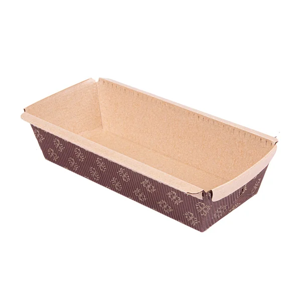 MOULES CUISSON PATISSERIE LAMINES 170 G/M2 16,5x6,5x5 CM MARRON CELLULOSE (1000 UNITÉ) - Garcia de Pou