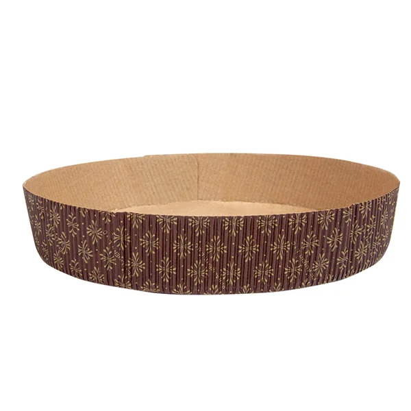 MOULES CUISSON PTISSERIE 145 G/M2 Ø 22x4 CM MARRON PAPIER (408 UNITÉ) - Garcia de Pou