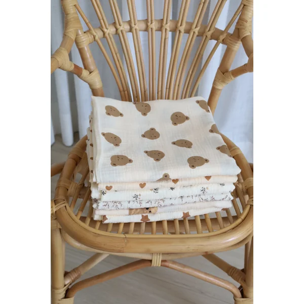 Mousseline - branches de coton