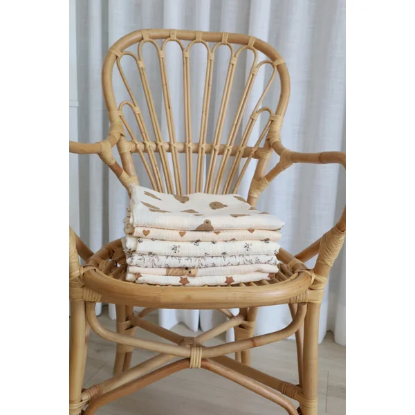 Mousseline - fleurs vintage