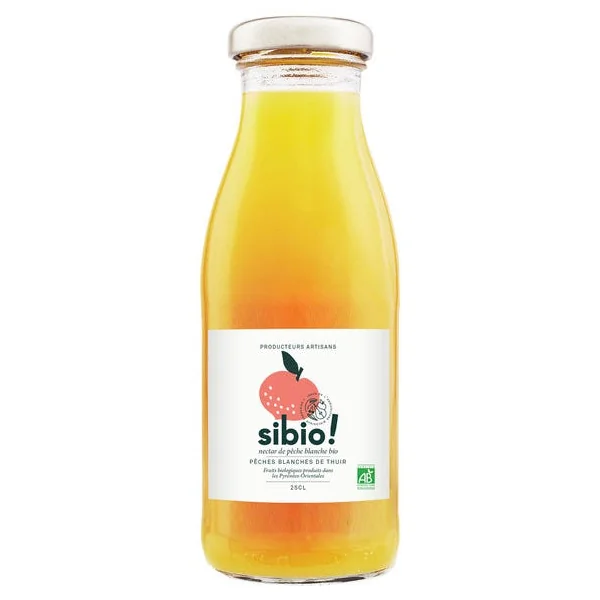 Nectar de pêche blanche - 25cl