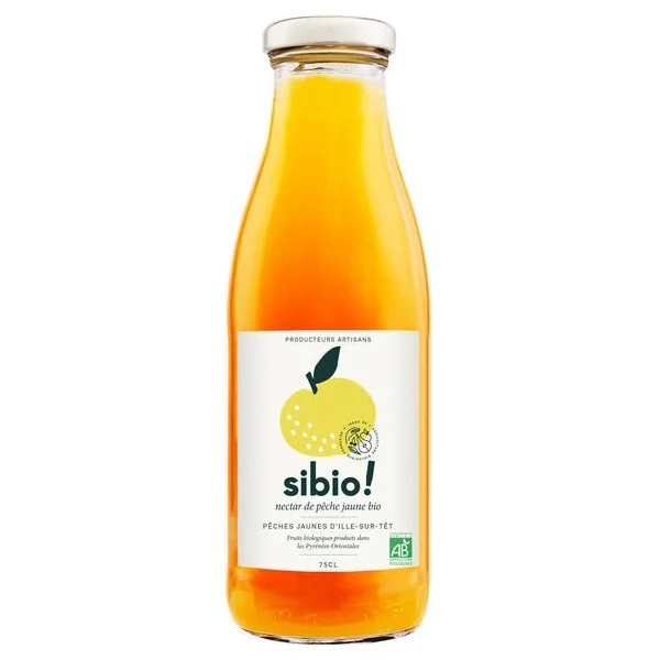 Nectar de pêche jaune - 75cl
