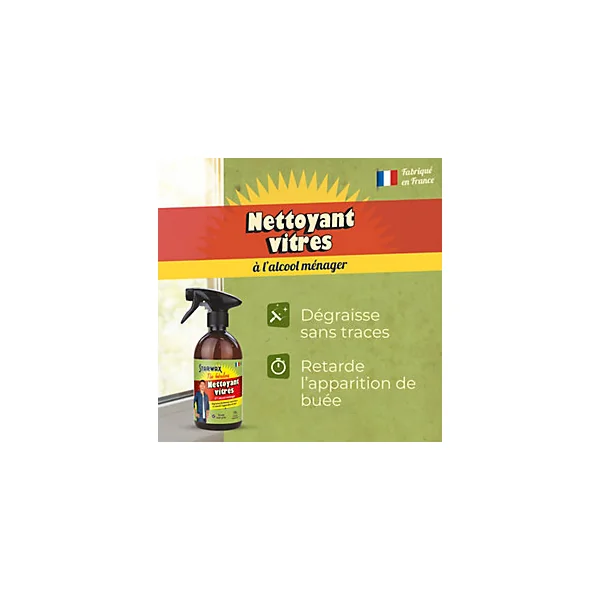 Nettoyant spécial vitres Starwax The fabulous 500 ml