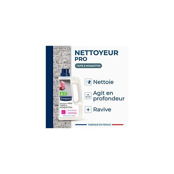 Nettoyant tapis et moquettes Starwax 1L