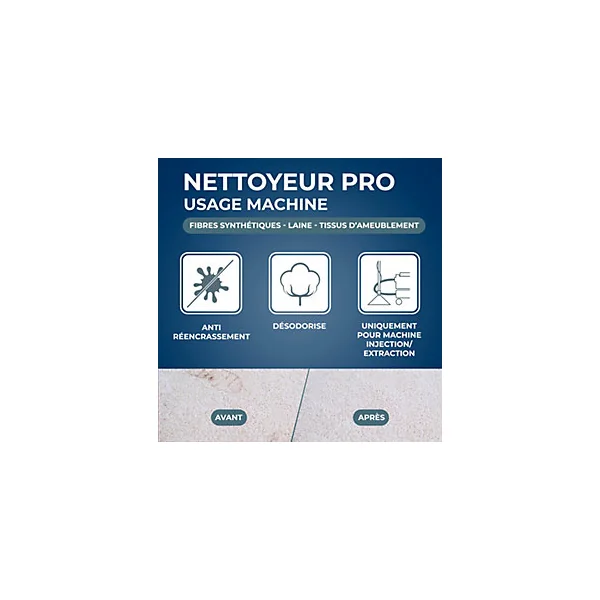 Nettoyant tapis et moquettes Starwax 1L