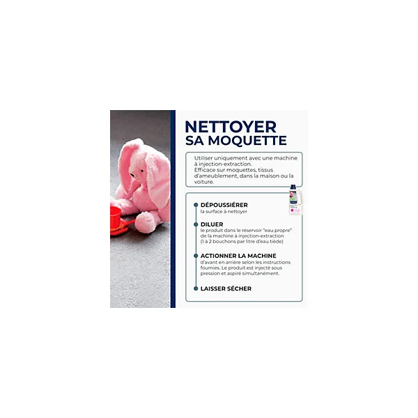 Nettoyant tapis et moquettes Starwax 1L