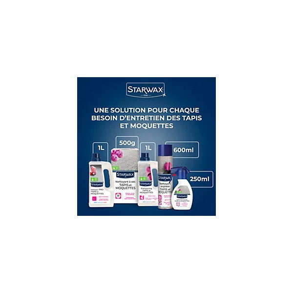 Nettoyant tapis et moquettes Starwax 1L