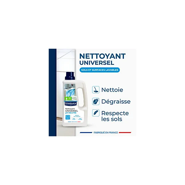 Nettoyant universel ph neutre multi-usages Starwax 1L
