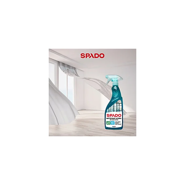 Nettoyant vitres pulvérisateur - séchage rapide 750ml Spado