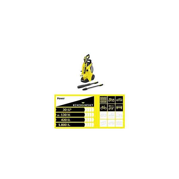 Nettoyeur haute pression Karcher K4 Power Control Flex 130 bar