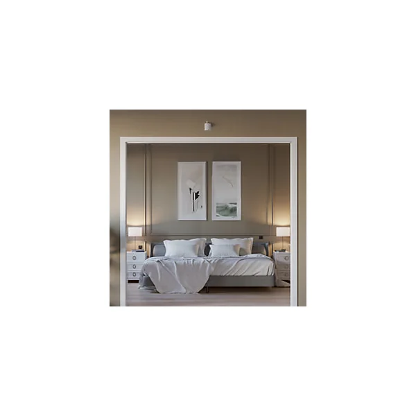 Nez de cloison aluminium blanc 10 x 78 mm L.2,6 m