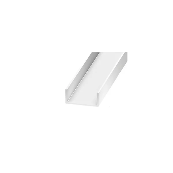 Nez de cloison - PVC blanc - 20 x 54 mm, L. 2,6 m CQFD