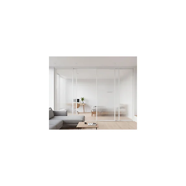 Nez de cloison - PVC blanc - 20 x 54 mm, L. 2,6 m CQFD