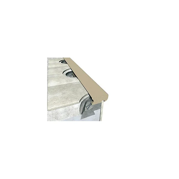 Nez de marche chêne à sceller 34 x 68 mm L.2 m