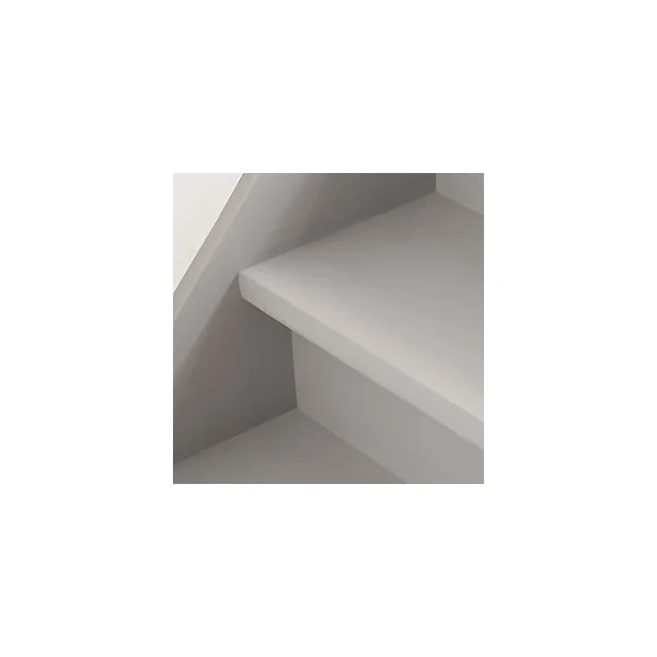 Nez de marche en aluminium décor métal mat GoodHome 35 x 25 x 900 mm.