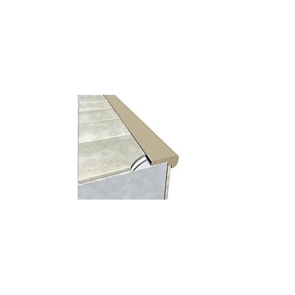 Nez de marche en hêtre, à coller 26 x 68 mm L.1,50 m