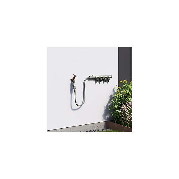Nez de robinet 4 sorties Verve en plastique