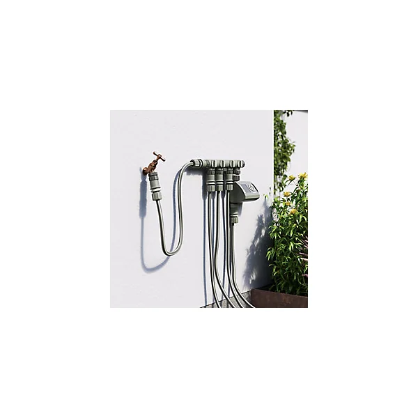 Nez de robinet 4 sorties Verve en plastique