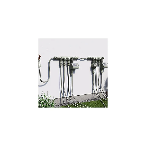 Nez de robinet 4 sorties Verve en plastique
