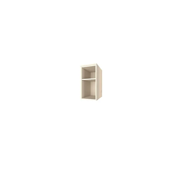 Niche complément sous vasque 2 cases Urban blanc cassé 30 cm