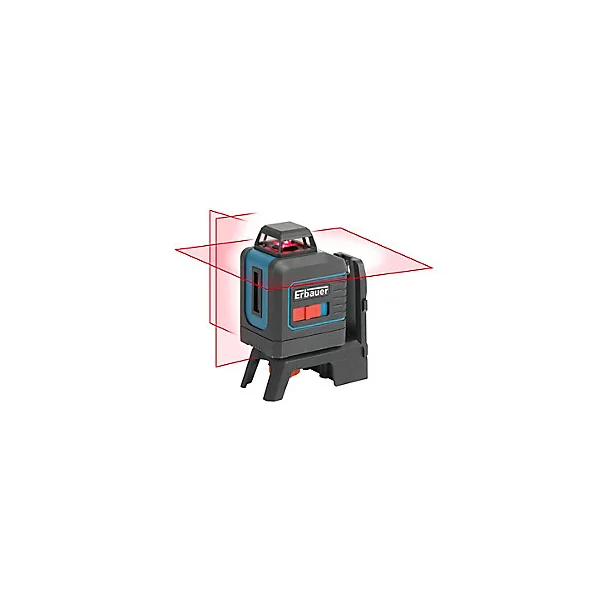Niveau laser à ligne rouge rotatif Erbauer 20 m