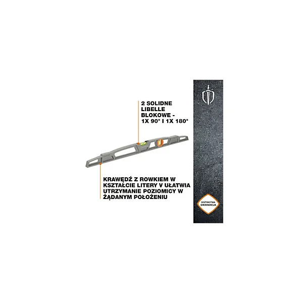 Niveau trapèze Magnusson 60 cm Aluminium
