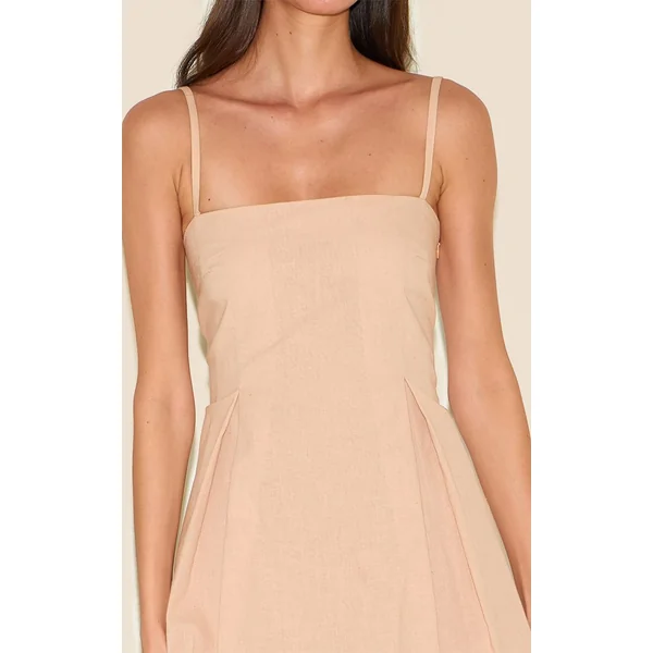 Non Coloré Robe Mini Trapèze