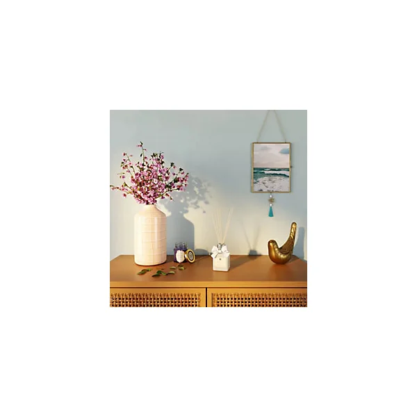 Objet déco statuette oiseau résine doré H.17cm Atmosphera Créateur D'Intérieur