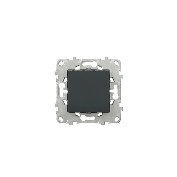 Obturateur Schneider Electric Unica Déco anthracite