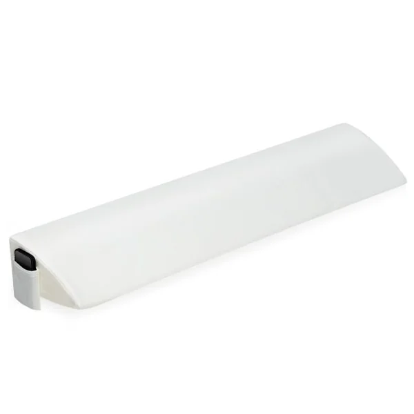 Oreiller Compensé pour Lit en Éponge Haute Densité avec Poche Latérale Coussin d'Espace entre Tête de Lit et Matelas Blanc