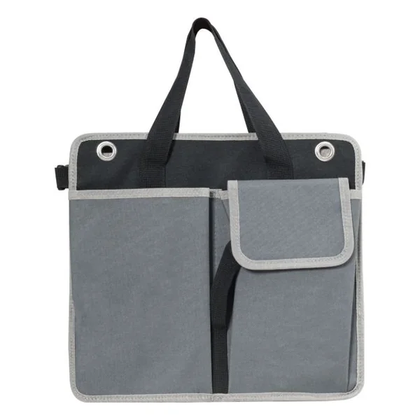 Organisateur de Coffre de Voiture Pliable avec Poignées 3 Compartiments Isolés et 4 Poches de Rangement Fait en Tissu Oxford