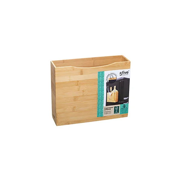 Organiseur aimanté 5Five L. 31 cm en bambou