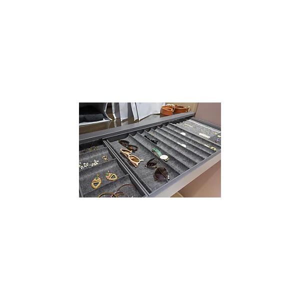 Organiseur de tiroir pour bijoux taille L gris Box & Beyond
