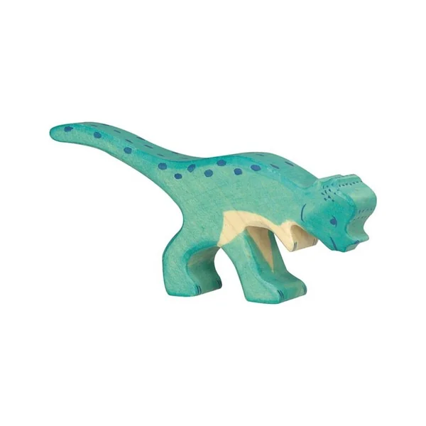 Pachycephalosaure en bois Holztiger - Figurine pour enfant