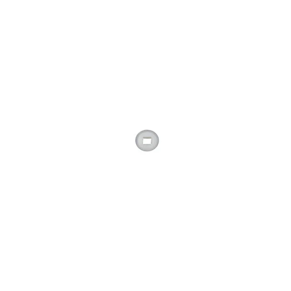 Pack 4 rondelles carrée nylon blanc 2 x C6 2 x C7 Ø 0,8 mm