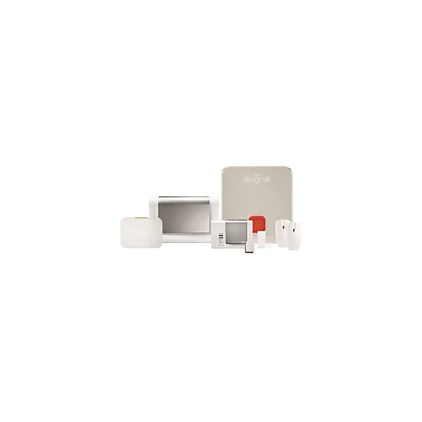 Pack alarme Diagral Précision sirène DIAG03CSF et 2 détecteurs d'ouverture miniature DIAG39APX