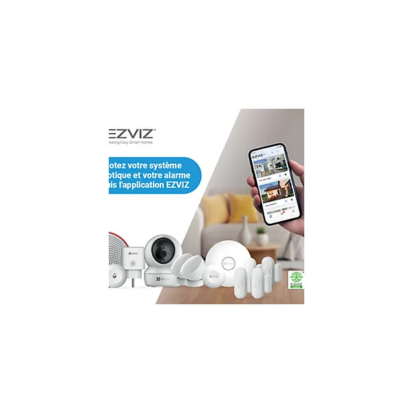Pack alarme et contrôle domotique Ezviz Matter