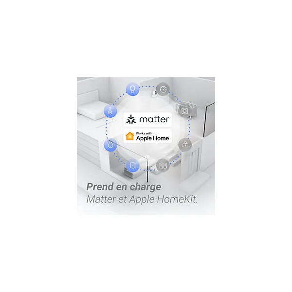 Pack alarme et contrôle domotique Ezviz Matter